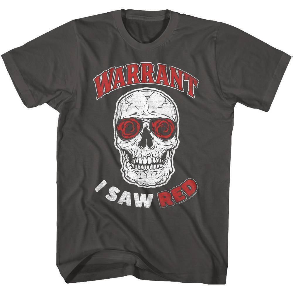 Warrant Saw Red Smoke Adult T Shirt